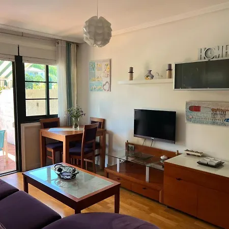 Terraza Playa Lägenhet Baiona