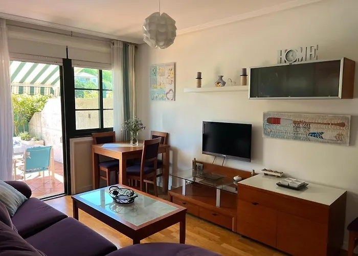 Terraza Playa Apartmán Baiona